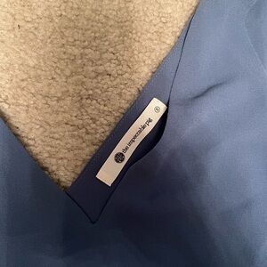 The Impeccable Pig Slate V-Neck Blouse